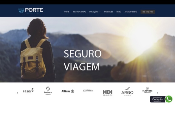 Site Corretora Porte