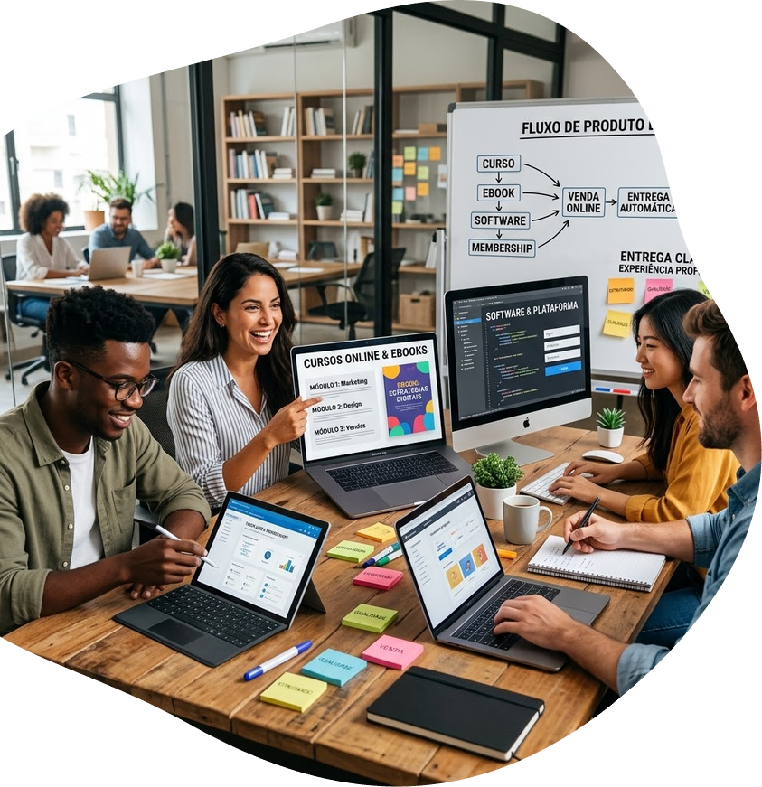 Plataformas de cursos e áreas de membros